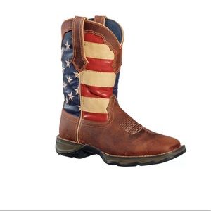 Durango Rebel Patriotic Western Boots for Men Size 11